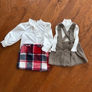 SHEIN Toddler girl 2 pieces sets bundle